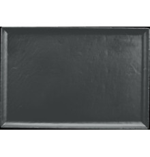 Поднос для выпечки 20х13,5см, меламин, Matte, цвет черный S-2977