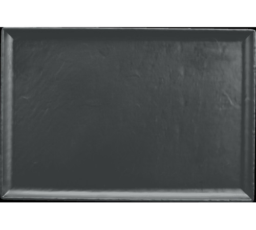 Поднос для выпечки 20х13,5см, меламин, Matte, цвет черный S-2977