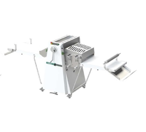 ТЕСТОРАСКАТКА ROLLMATIC R62-T/12 + ЛОТКИ ДЛЯ МУКИ SP62 + НОЖ 100X350MM + НОЖ 180X85ММ