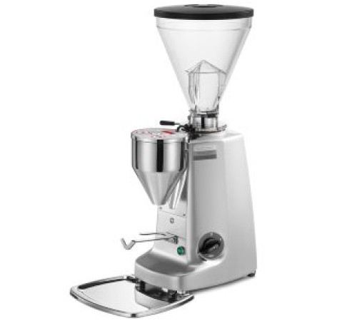 КОФЕМОЛКА MAZZER S.JOLLY ELE СЕРЕБРИСТЫЙ