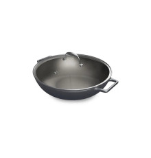 Кастрюля чугунная Wok D35 AROMA CAST GREY, 146757