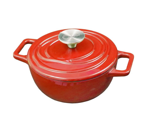 Кастрюля чугунная D24 AROMA CAST RED,  146752