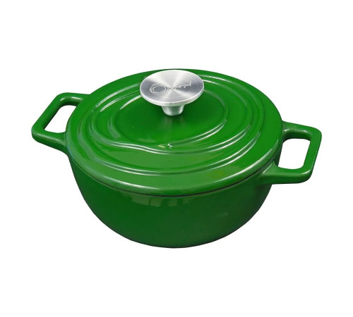 Кастрюля чугунная D22 AROMA CAST GREEN, 146746