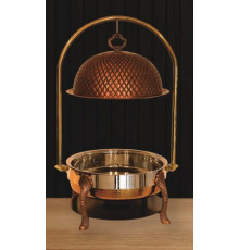 Мармит настольный (чефиндиш) круглый 8л, Utopia CH02/4/8