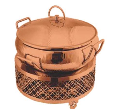 Мармит настольный (чефиндиш) круглый 7л, Rose Gold Belle BE/2/7 RG