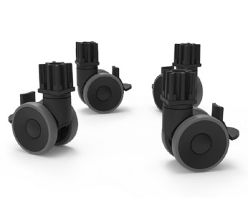 КОМПЛЕКТ КОЛЕС СО СТОПОРАМИ UNOX XUC225