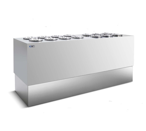 ВИТРИНА ДЛЯ МОРОЖЕНОГО ISA SWEETDREAMS H96 6(+6) T1 UCB, БЕЗ ОТДЕЛКИ И СТЕКЛА