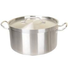 Кастрюля 2л d18х10см,с крышкой, нерж.сталь X3036