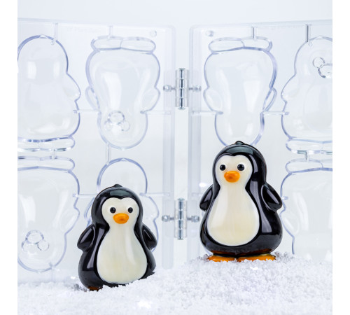 Форма д/шок. 3D Ice 79,5x75,5xh114мм 45гр, пластик, 2 шт 21SR110G