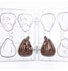 Форма д/шок. 3D Bob 80x78xh105мм 45гр, пластик, 2 шт 21SR111G