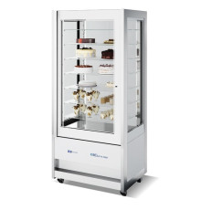 ВИТРИНА КОНДИТЕРСКАЯ ISA CRISTAL TOWER PASTRY 93 H206 RV TN WHITE