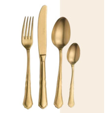 Нож столовый Settecento Alchimique Gold 0JA40003