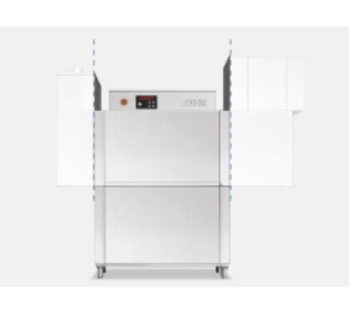 МАШИНА ПОСУДОМОЕЧНАЯ DIHR RX 101 E DX+DR24+XP