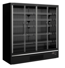 ГОРКА ХОЛОДИЛЬНАЯ ПРИСТЕННАЯ TEFCOLD GALAXY+ GP20FGD BLACK