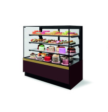 ВИТРИНА КОНДИТЕРСКАЯ VETE II KUB LUX 130 ЗОЛОТО/ЗОЛОТО/КОРИЧНЕВЫЙ/КРАШЕННАЯ (ВК273 (280-126))