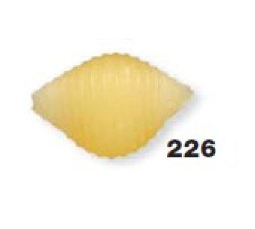 ФОРМА LA MONFERRINA ДЛЯ DOLLY / P.NUOVA CONCHIGLIE RIGATE 25 MM 226 БРОНЗА