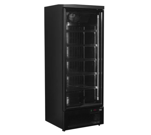 ШКАФ МОРОЗИЛЬНЫЙ СО СТЕКЛОМ TEFCOLD ATOM MAXI F1DBB ЧЕРНЫЙ