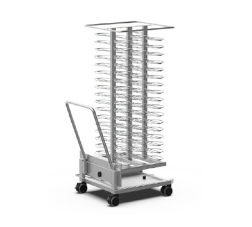 ТЕЛЕЖКА ДЛЯ ТАРЕЛОК ДЛЯ ПЕЧЕЙ GN1/1 UNOX XEVTL-102P