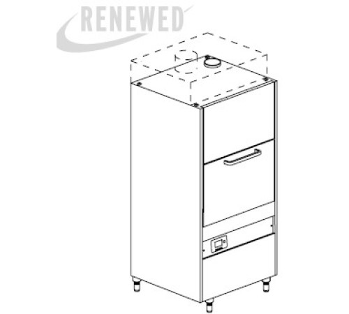 МАШИНА КОТЛОМОЕЧНАЯ DIHR LP2 S HR PLUS ELETTRONICA+XP+DDE