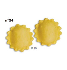 ШТАМП Д/РАВИОЛИ ДЛЯ НАСАДКИ LA MONFERRINA MULTIPASTA КРУГ ДИАМ. 30 ММ 24