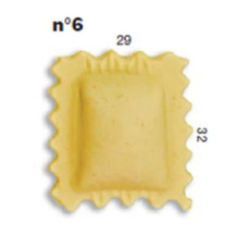 ШТАМП Д/РАВИОЛИ ДЛЯ НАСАДКИ LA MONFERRINA MULTIPASTA КВАДРАТ 29Х32 ММ 6