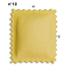 ШТАМП Д/РАВИОЛИ ДЛЯ НАСАДКИ LA MONFERRINA MULTIPASTA КВАДРАТ 48Х58 ММ 12