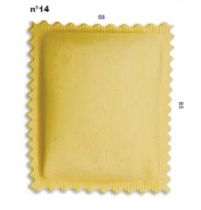 ШТАМП Д/РАВИОЛИ ДЛЯ НАСАДКИ LA MONFERRINA MULTIPASTA КВАДРАТ 68Х85 ММ 14