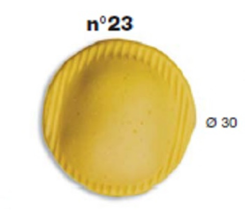 ШТАМП Д/РАВИОЛИ ДЛЯ НАСАДКИ LA MONFERRINA MULTIPASTA КРУГ ДИАМ. 30 ММ 23