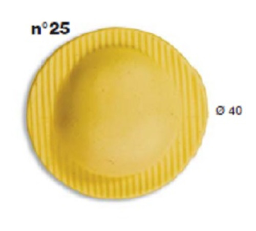 ШТАМП Д/РАВИОЛИ ДЛЯ НАСАДКИ LA MONFERRINA MULTIPASTA КРУГ ДИАМ. 40 ММ 25