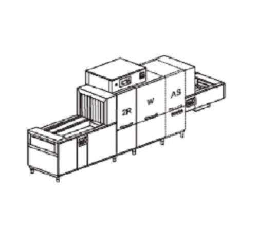 МАШИНА ПОСУДОМОЕЧНАЯ DIHR QX 246 SX+DOS/S+SAN+X-BELT+DRF99M+HRF20/3 ЧАСТИ