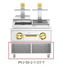 ГРИЛЬ ОТКРЫТЫЙ JOSPER BASQUE PVJ-50-2-1-CT-T