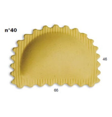 ШТАМП Д/РАВИОЛИ ДЛЯ НАСАДКИ LA MONFERRINA MULTIPASTA ПОЛУМЕСЯЦ 66x46 ММ 40