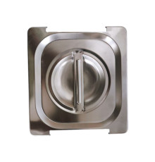 Крышка с вырезом под ручки GN 1/6, нерж.сталь GD-H 1/6