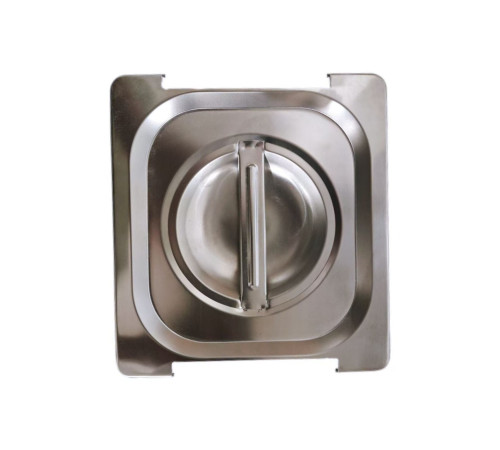 Крышка с вырезом под ручки GN 1/6, нерж.сталь GD-H 1/6