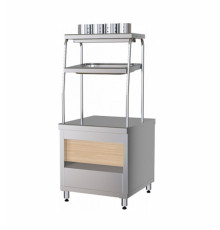 СТОЙКА ДЛЯ ПРИБОРОВ С ХЛЕБНИЦЕЙ KAYMAN СП-630-Х-01-МХ ДЕР. КЛЕН