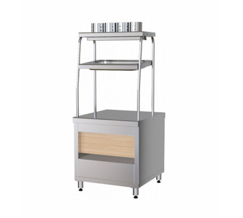 СТОЙКА ДЛЯ ПРИБОРОВ С ХЛЕБНИЦЕЙ KAYMAN СП-630-Х-01-МХ ДЕР. КЛЕН