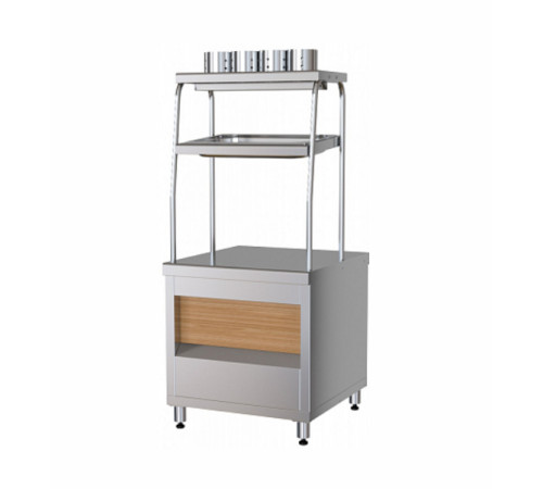 СТОЙКА ДЛЯ ПРИБОРОВ С ХЛЕБНИЦЕЙ KAYMAN СП-630-Х-01-МХ ДЕР. ЯПОНСКИЙ ДУБ