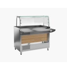 ВИТРИНА ХОЛОДИЛЬНАЯ ОТКРЫТАЯ KAYMAN ВХ-1120-О-01-МХ ДЕР. ЯПОНСКИЙ ДУБ