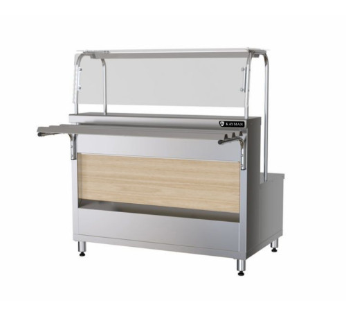 МАРМИТ ПЕРВЫХ БЛЮД  KAYMAN МР1-2-1120-01-МХ ДВУХКОНФОРОЧНЫЙ ДЕР. КЛЕН