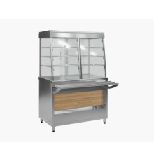 ВИТРИНА НЕЙТРАЛЬНАЯ KAYMAN ВН-1120-01-МХ ДЕР. ЯПОНСКИЙ ДУБ