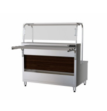 МАРМИТ ПЕРВЫХ БЛЮД  KAYMAN МР1-3-1500-01-МХ ТРЕХКОНФОРОЧНЫЙ ДЕР. КАШТАН ТЕМНЫЙ