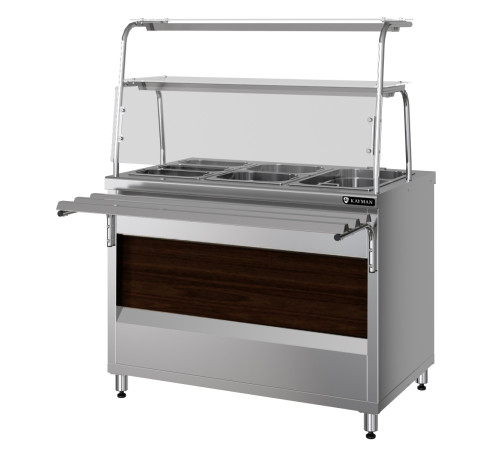 МАРМИТ ВТОРЫХ БЛЮД KAYMAN МР2-1500-ПО-01-МХ ДЕР. КАШТАН ТЕМНЫЙ