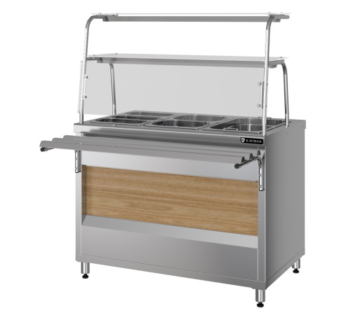 МАРМИТ ВТОРЫХ БЛЮД KAYMAN МР2-1500-ПО-01-МХ ДЕР. ЯПОНСКИЙ ДУБ