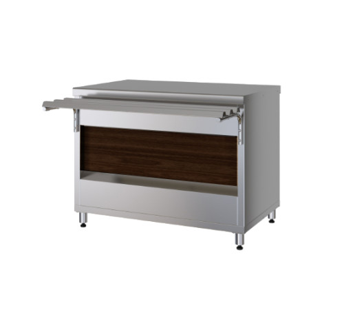 ПРИЛАВОК НЕЙТРАЛЬНЫЙ KAYMAN ПН-1500-01-МХ ДЕР. КАШТАН ТЕМНЫЙ