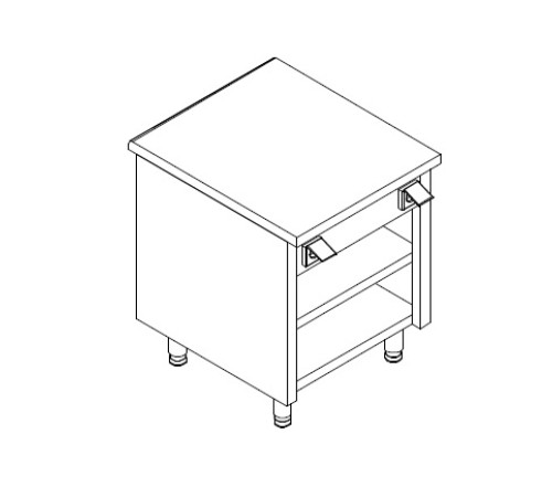 ПРИЛАВОК НЕЙТРАЛЬНЫЙ KOGAST SN-07N-ES-TS 58187