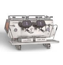 КОФЕМАШИНА АВТОМАТ BEZZERA VICTORIA PID 2 ГРУППЫ ЧЕРНАЯ И КОЖА МУЛЬТИФАЗНАЯ