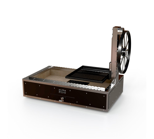 ГРИЛЬ УГОЛЬНЫЙ GRILLVETT CORVETTE M (ЧЕРНЫЙ)