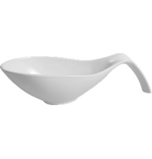Ложка для закусок 1л 33см, меламин, Majesty, цвет белый H-2332