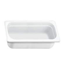 Гастроемкость GN 1/2 h100мм, меламин, цвет белый S-3240
