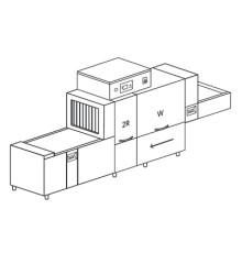 МАШИНА Д/МОЙКИ ЯЩИКОВ DIHR LX 501 DX+XP